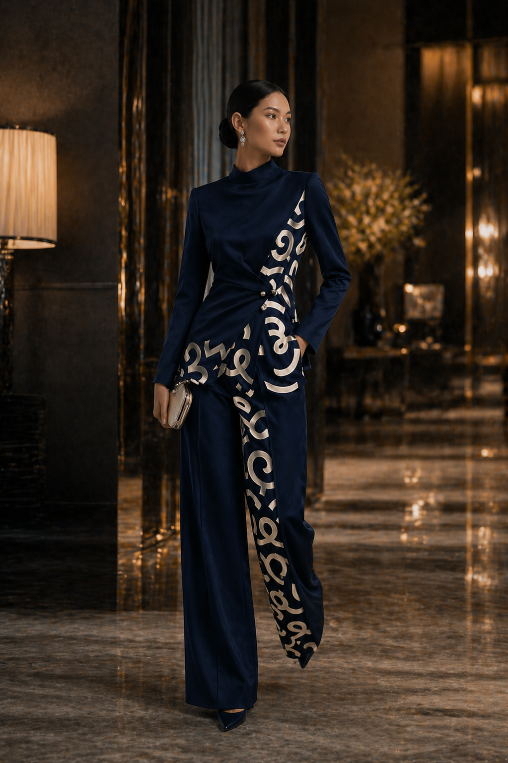 PYDAXA Calligraphy Power Suit