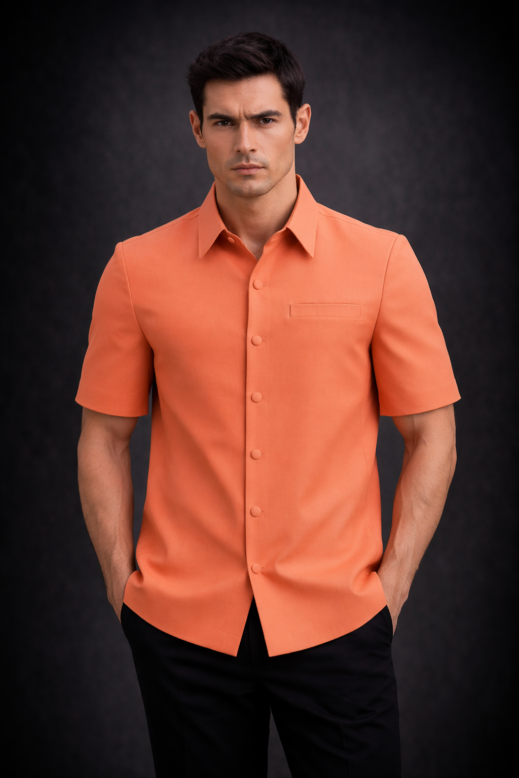 PYDAXA Cerulean Silk Shirt