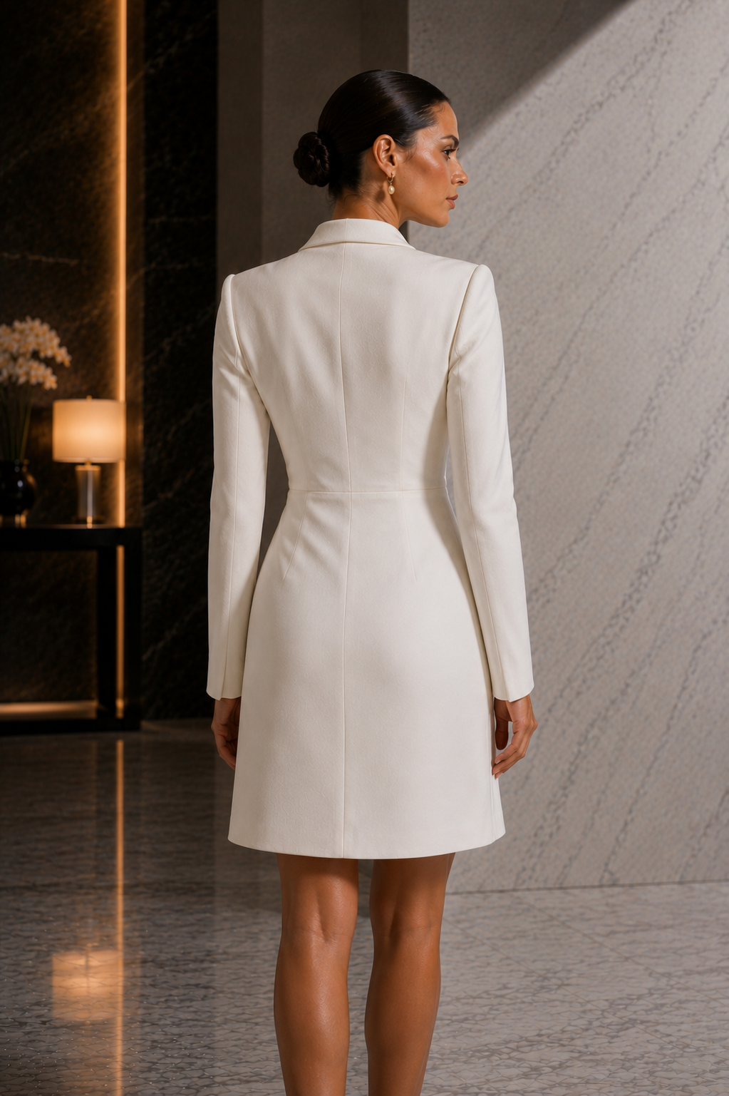 PYDAXA Vector Inlay Dress